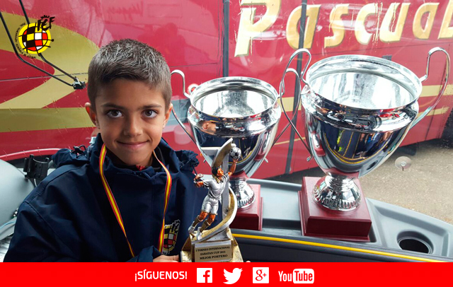 Moisés Martín, mejor portero del campeonato